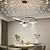abordables Suspension-suspension led moderne projection créative étoile ciel lumière nordique design de luxe table de bar lampe de salle à manger