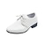 cheap Kids&#039; Oxfords-Boys Oxfords Children&#039;s Day PU School Shoes Big Kids(7years +) Little Kids(4-7ys) Theme Party Festival Outdoor Dancing Lace-up White Black Brown Fall Spring