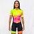 cheap Women&#039;s Clothing Sets-Women&#039;s Short Sleeve Cycling Jersey with Shorts Triathlon Tri Suit Summer Polyester Black Bike Clothing Suit Breathable Quick Dry Sweat wicking Sports Mountain Bike MTB Road Bike Cycling Clothing