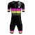 cheap Women&#039;s Clothing Sets-Women&#039;s Triathlon Tri Suit Short Sleeve Cycling Jersey with Shorts  Summer Polyester Dark Grey Mineral Green Red and White Bike Clothing Suit Breathable Quick Dry Sweat wicking Sports Mountain Bike