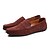 abordables Chaussures Sans Lacets &amp; Mocassins Homme-Homme Mocassins et Slip On Chaussures en daim Grandes Tailles Mocassins Penny Mocassins de conduite Décontractées Extérieur du quotidien Daim Mocassins Noir Rouge Bordeaux bleu marine Eté Printemps