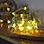 cheap LED String Lights-LED Butterfly Shaped Fairy String Lights 3m-20leds 1.5m-10leds Garland Lights Battery Powered Garden Party Wedding Holiday Room Decoration