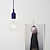tanie Światła wysp-10cm pojedyncza konstrukcja kolorowa lampa wisząca led pojedyncza głowica plastikowe nowoczesne barowe żarówki led 85-265v