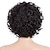 Χαμηλού Κόστους Περούκες από Ανθρώπινη Τρίχα Χωρίς Κάλυμμα-ανθρώπινα μαλλιά περούκα σγουρά με κτυπήματα μαύρα απαλά γυναίκες εύκολο ντύσιμο χωρίς καπέλο βραζιλιάνικα μαλλιά γυναικεία φυσικά μαύρα #1β πάρτι 8 ιντσών / βραδινό καθημερινό ντύσιμο