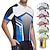 cheap Men&#039;s Jerseys-21Grams Men&#039;s Cycling Jersey Short Sleeve Bike Jersey Top with 3 Rear Pockets Mountain Bike MTB Road Bike Cycling Breathable Moisture Wicking Soft Quick Dry Yellow Red Dark Gray Graphic Polka Dot
