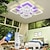 baratos Luzes de teto reguláveis-plafon de acrílico cromado dimerizável plafon de led de 5 e 8 cabeçotes com luz de fundo e conexão de aplicativo/controle remoto adequado para quartos salas de estar escritórios quartos infantis