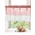 cheap Valance &amp; Tier Curtain-Kitchen Curtains, Valance Curtains, Short Cafe Curtains Farmhouse Tier Curtains Short Window Treatments With Lace 1 Panel Rod Pocket Plaid