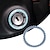 halpa Sisätilan DIY-tuotteet-starfire 2022 uusi diy 3d design auton sytytys timantti tarrakytkin auto moottoripyörän muotoilu tekojalokivi bling koristelu ympyrä kansitarra hopea musta vihreä pinkki sininen punainen