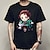 cheap Anime T-Shirts-Kamado Nezuko Agatsuma Zenitsu Kamado Tanjiro T-shirt Cartoon Manga Anime Harajuku Graphic Kawaii For Couple&#039;s Men&#039;s Women&#039;s Adults&#039; Back To School Hot Stamping