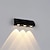 זול מנורות קיר חיצוניות1-תאורת קיר חיצונית led עמידה למים מסדרון חצר מתכת מנורות קיר 220-240v 3 w