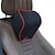 cheap Car Headrests&amp;Waist Cushions-StarFire Universal Car Neck Headrest Pillow Car Accessories Cushion Comfortable Auto Seat Head Support Neck Protector Automobiles Seat Neck Rest Memory Cotton 1pcs