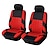 economico Coprisedili per auto-2 pezzi Fodera per sedile auto per Sedili anteriori Soffice Impermeabile Traspirante per