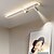 economico faretti luci spot-plafoniera 80/100 cm faretto led metallo stile artistico moderno elegante finiture verniciate 220-240v