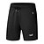 cheap Running, Jogging &amp; Walking-Men&#039;s Drawstring Zipper Pocket Gym Shorts Athletic Skorts Bottoms Athletic Athleisure Breathable Quick Dry Moisture Wicking Fitness Gym Workout Running Sportswear Activewear Solid Colored Dark Grey