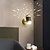economico Luci da parete-Applique Da Parete A Led Lampada Da Parete Sfondo Proiezione Luce Stella Moderna Design Nordico Personalità Creativa Lampada Da Comodino Camera Da Letto