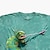 preiswerte 3D-T-Shirts für Jungen-Kinder Jungen T-Shirt Kurzarm 3D-Druck Tier Grün Schwarz Blau Kinder Oberteile Frühling Sommer Aktiv Modisch Täglich Täglich Innen Outdoor Regular Fit 3-12 Jahre / Sport