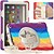 cheap Kindle Cases/Covers-Tablet Case Cover For Amazon Kindle Fire HD 10 / Plus 2021 360° Rotation Handle With Stand Shoulder Strap Camouflage Solid Colored PC Silicone