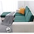 baratos Capa para assento de Sofá &amp; Apoios de Braços-Capa de almofada de veludo elástico de 1 peça para sofá capa de almofada de pelúcia para cadeira protetora de móveis almofada de assento capa de sofá com fundo elástico lavável