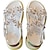 ieftine Sandale de Copii-Fete Sandale Zuia Copiilor PU Încălțăminte școlară Copii mari (7 ani +) Zilnic Auriu Argintiu Toamnă Vară