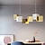 baratos Luzes pendentes-80 cm pingente de luz led acabamentos pintados em metal moderno bar sala de jantar 220-240v