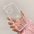 Недорогие Чехлы для iPhone-телефон Кейс для Назначение iPhone 14 13 12 11 Pro Max Plus X XR XS Кристально чистый Блеск Блеск Блестящий Защита от удара Стразы Силикон