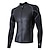 cheap Wetsuits, Diving Suits &amp; Rash Guard Shirts-Men&#039;s Wetsuit Top Wetsuit Jacket 2mm CR Neoprene Top Thermal Warm UPF50+ Quick Dry High Elasticity Long Sleeve Front Zip - Swimming Diving Surfing Snorkeling Solid Colored Autumn / Fall Spring Summer