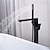 voordelige Badkranen-vrijstaande badkraan, 360° draaibare uitloop vloermontage staande badvuller enkelgreeps messing kraan met handdouche sproeier