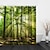 cheap Shower Curtains Top Sale-Sunshine Forest Landscape Print Shower Curtain Hook Modern Polyester Machined Waterproof Bathroom
