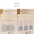 billige Tøjopbevaring-dobbeltsidet hængende skabsarrangørlomme til undertøj strømpe toiletartikler tilbehør bh kommode trusse sokker skuffer home basics