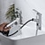 cheap Classical-Bathroom Sink Faucet - Pull out / Pullout Spray Electroplated Centerset Single Handle One HoleBath Taps