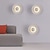 Недорогие Бра-современный внутренний настенный светильник светодиодный светильник для лестницы гостиная спальня коридор свет акриловые настенные светильники 220-240 В 10 Вт