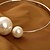 Χαμηλού Κόστους Kaulakorut ja riipukset-Statement Necklace Pearl Necklace For Women&#039;s Pearl Wedding Gift Daily Pearl Alloy