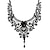 זול סטים של תכשיטים-שרשרת לנשים שרשרת בסגנון וינטג&#039; אקריליק פסטיבל תחרה רטרו