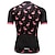 cheap Men&#039;s Jerseys-CAWANFLY Men&#039;s Cycling Jersey Short Sleeve Bike Tee Tshirt Jersey Top with 3 Rear Pockets Road Bike Cycling Anti-Slip Sunscreen UV Resistant Cycling Pink Graphic Flamingo Polyester Sports Clothing