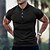 billige Mænds golf tøj-Herre Golftrøje Tennistrøje Sort Hvid Lyserød Kortærmet Letvægt T-shirt Toppe Golftøj Tøj Outfits Bær tøj