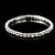cheap Bracelets &amp; Bangles-Women&#039;s Crystal Chain Bracelet Cuff Bracelet Tennis Bracelet Tennis Chain Cheap Ladies Fashion Italian Iced Out Silver Plated Bracelet Jewelry 1# / 2# / 3# For Christmas Gifts Party Wedding Casual