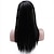 halpa Aidot kudelmiksi kootut peruukit-Aidot hiukset Peruukki Lyhyt Pitkä Keskikokoinen Silkkinen suora Otsatukalla Luonnollinen Pehmeä Silkkinen Paras laatu Suojuksettomat Intialainen Naisten Musta 8 tuumainen 10 tuumainen 12 tuumainen