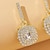 cheap Earrings-1 Pair Drop Earrings Earrings Women&#039;s Gift Formal Date Imitation Diamond Alloy Birthday