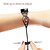 זול צפו להקות עבור Fitbit-1 pc להקת שעונים חכמה מותאם ל פיטביט Charge 5 מתכת אל חלד שעון חכם רצועה בלינג יהלום מחוספס צמיד תכשיטים תַחֲלִיף צמיד