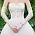 cheap Party Gloves-Lace / Net Elbow Length Glove Cute With Floral / Appliques Wedding / Party Glove