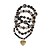cheap Accessories-Women&#039;s Bracelets Party Ethnic Style Bracelets &amp; Bangles Heart / Imitation Pearl / Black / Red / Fall / Winter