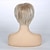 cheap Older Wigs-Women&#039;s Cropped Layered Blonde Wig Synthetic Heat Resistant Halloween Cosplay Pixie Costume Wig Strap