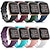 baratos Pulseiras para Fitbit-1 pcs Pulseira de Smartwatch para Fitbit Versa 2 / Versa / Versa Lite Silicone Relógio inteligente Alça Respirável Pulseira Esportiva Substituição Pulseira