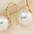 cheap Earrings-1 Pair Drop Earrings Earrings Women&#039;s Birthday Sport Gift Classic Pearl Alloy Birthday
