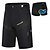 cheap Cycling Pants, Shorts, Tights-WOSAWE Men&#039;s Cycling Underwear Shorts Bike Shorts Cycling Shorts Bike Padded Shorts / Chamois MTB Shorts Sports Black Grey 3D Pad Breathable Polyester Clothing Apparel Relaxed Fit Bike Wear