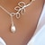 billiga Halsband och hängen-1 st faux pärlhalsband blommigt för kvinnors street holiday date krom vänner presenter till mamma