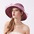 abordables Chapeaux Femme-Chapeau de soleil Intérieur Plein Air Quotidien Chapeau Femme Tulle Fleur Jaune Violet Portable Coupe Vent Confort