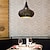 levne Ostrovní světla-led závěsné světlo kuchyňský ostrov světlo černé moderní jednotný design kovové lakované povrchy tradiční klasický severský styl 110-240 v