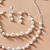 cheap Jewelry Sets-1 set Jewelry Set For Women&#039;s Anniversary Gift Prom Imitation Pearl Rhinestone Plaited Wrap Ball / Beach