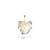 olcso Csillárok-60 cm egyedi dizájn csillár led kristály luxus modern designer art lámpa nappali étterem 110-120v